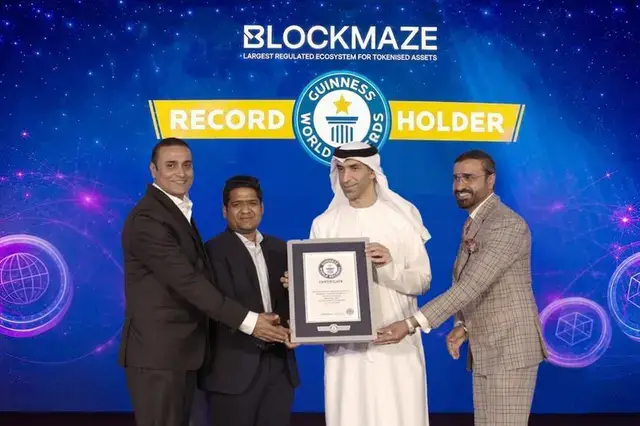 Blockmaze achieves Guinness Global Data reputation as the arena’s maximum regulated blockchain ecosystem