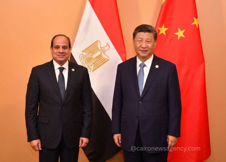 El-Sisi and Xi Back Diplomatic Solutions to Resolve Middle East Crises