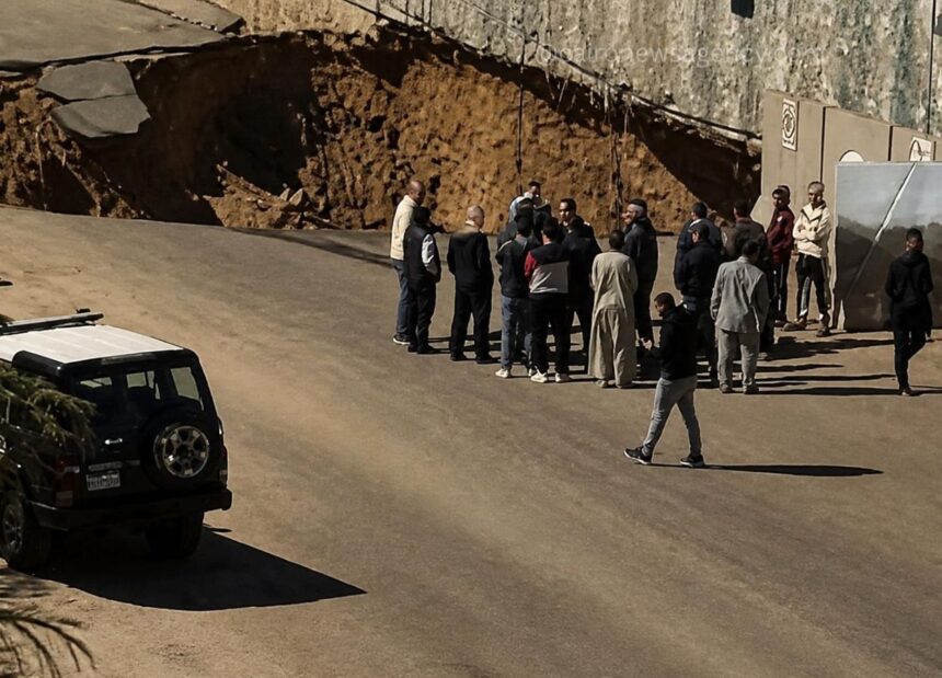 Severe New Cairo Ground Subsidence Forces Emergency Pipeline Repairs and Water Shutoffs