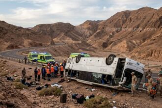 Egypt Sinai Bus Crash Kills 22, Including 10 Jordanians; 28 Injured